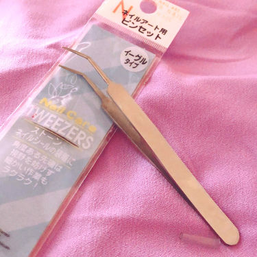 試してみた ネイルアート用 ピンセット イーグルタイプ Daisoの商品情報 通販 Lips
