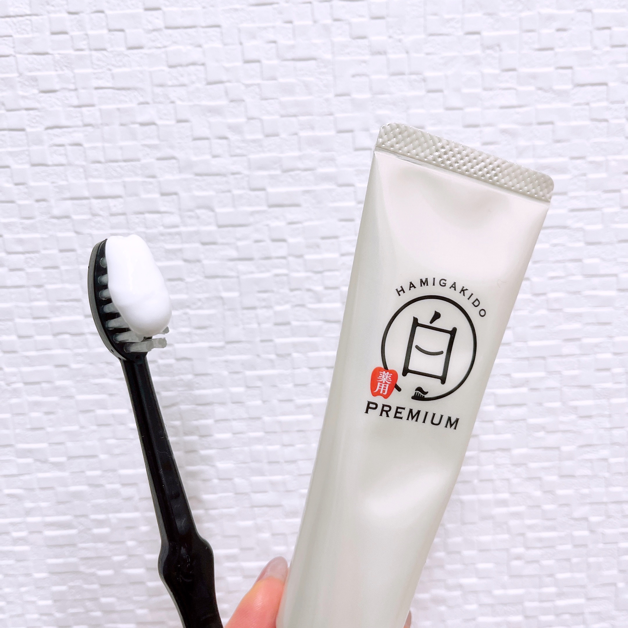 歯磨き堂 薬用ホワイトニングペースト プレミアム/歯磨き堂/歯磨き粉を使ったクチコミ（3枚目）