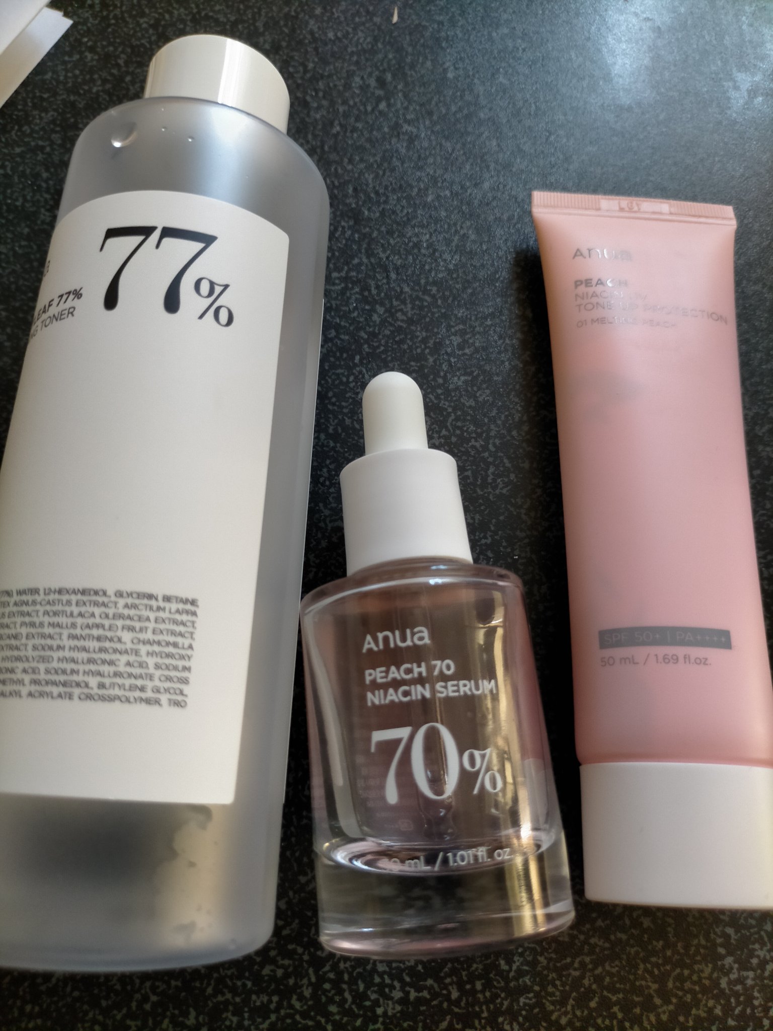 桃ナイアシン UVトーンアッププロテクション/Anua/化粧下地を使ったクチコミ（1枚目）