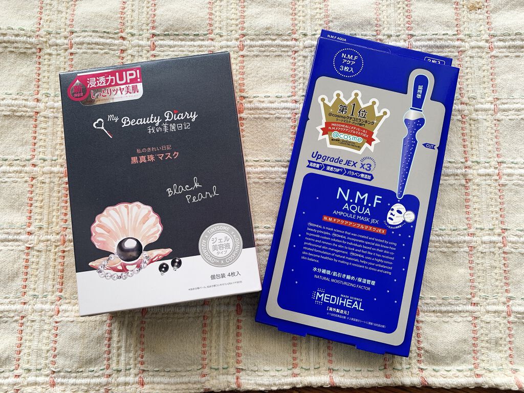 N.M.FアクアアンプルマスクJEX/MEDIHEAL/シートマスク・パックを使ったクチコミ（1枚目）