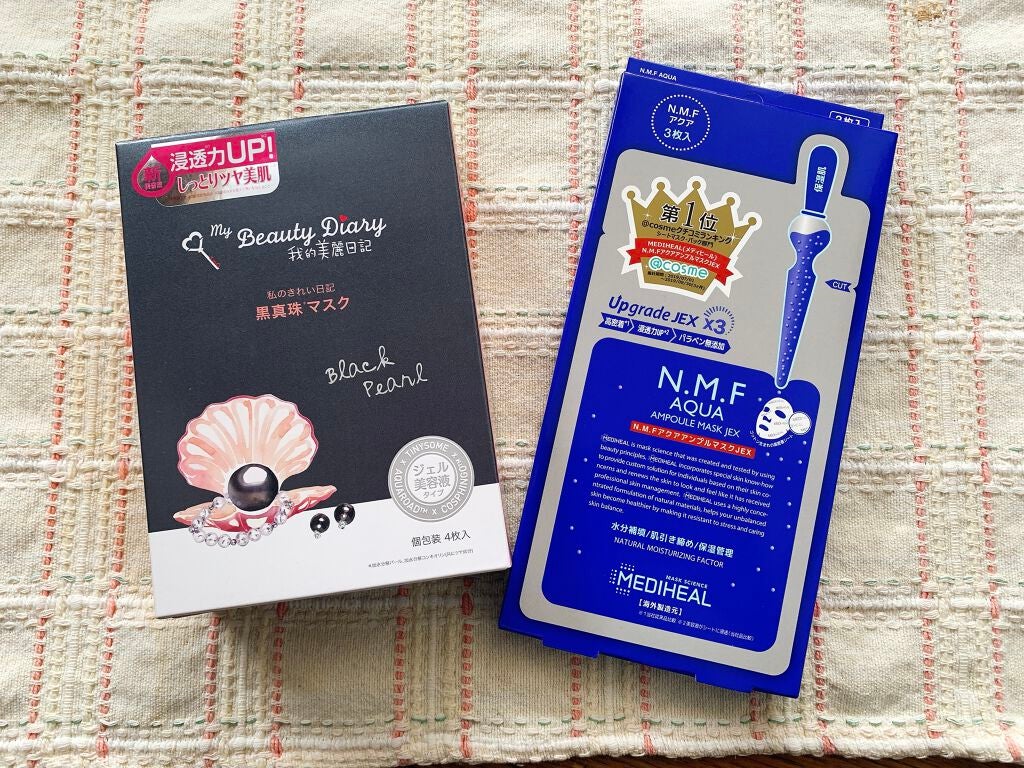 N.M.FアクアアンプルマスクJEX/MEDIHEAL/シートマスク・パックを使ったクチコミ(1枚目)