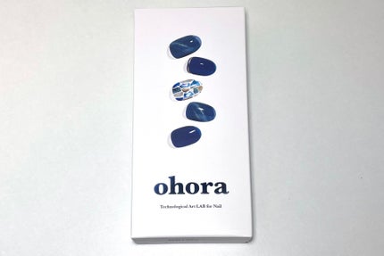 セミキュアジェルネイル(ハンド)/ohora/ネイルシールを使ったクチコミ(1枚目)