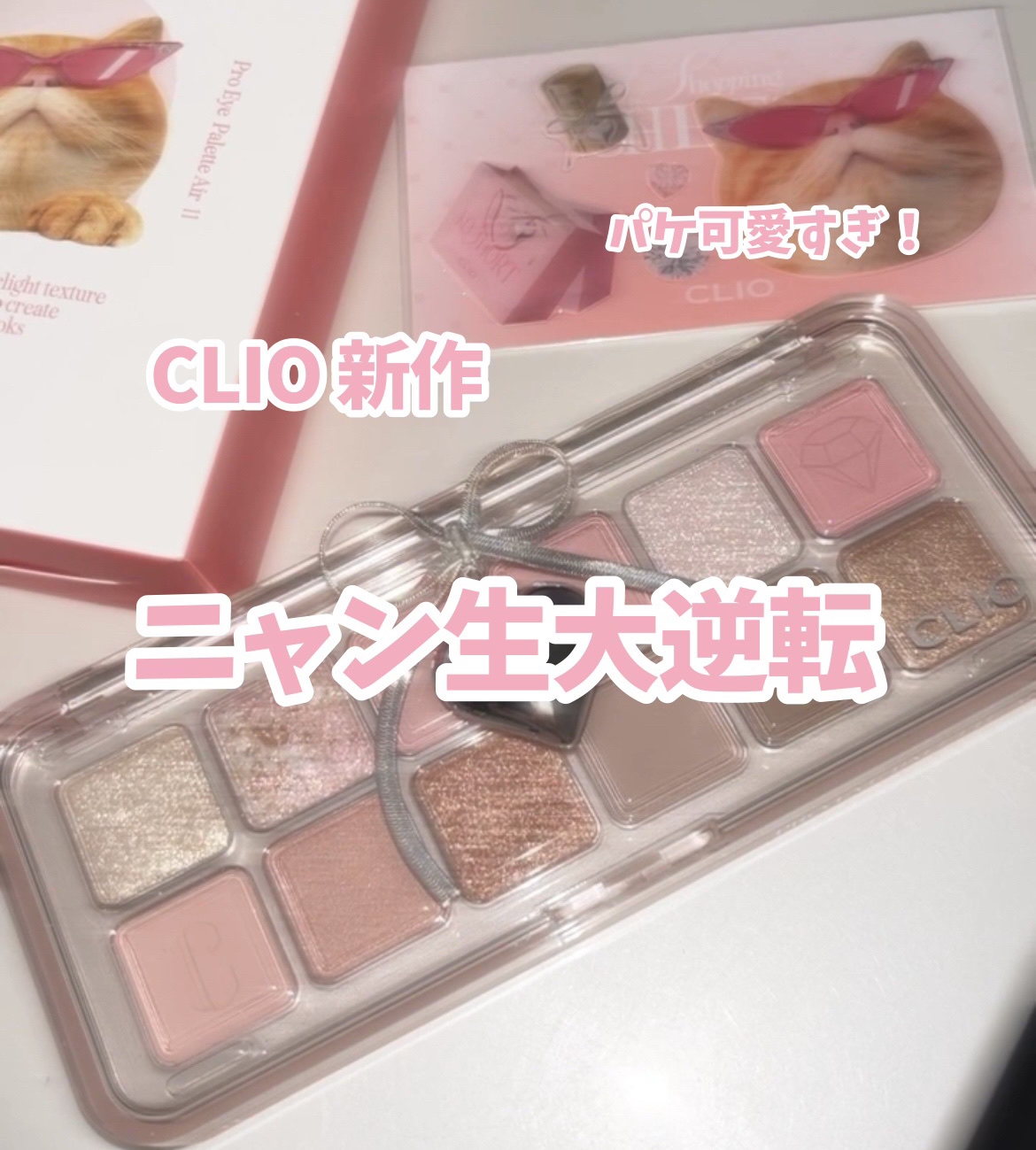 プロ アイ パレット エアー/CLIO/アイシャドウパレットを使ったクチコミ（1枚目）