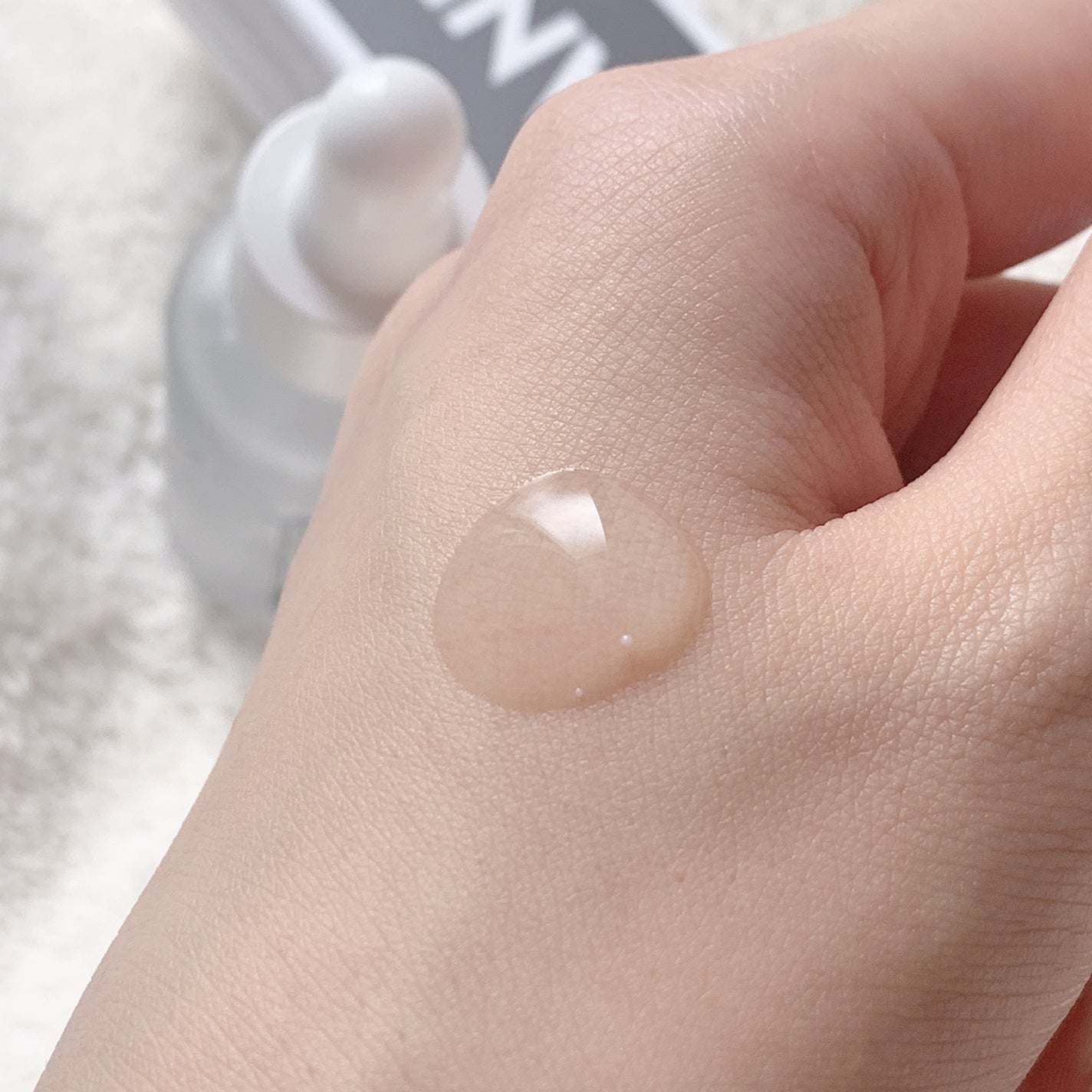 ナイアシンジンクビーズセラム/Frankly/美容液を使ったクチコミ(2枚目)