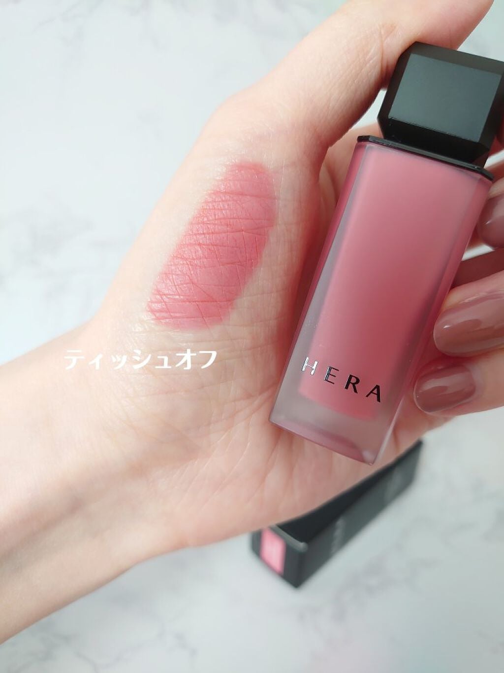 センシュアルパウダーマットリキッド/HERA/口紅を使ったクチコミ(3枚目)