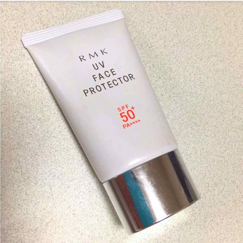 UVフェイスプロテクター50/RMK/日焼け止めクリームを使ったクチコミ(1枚目)