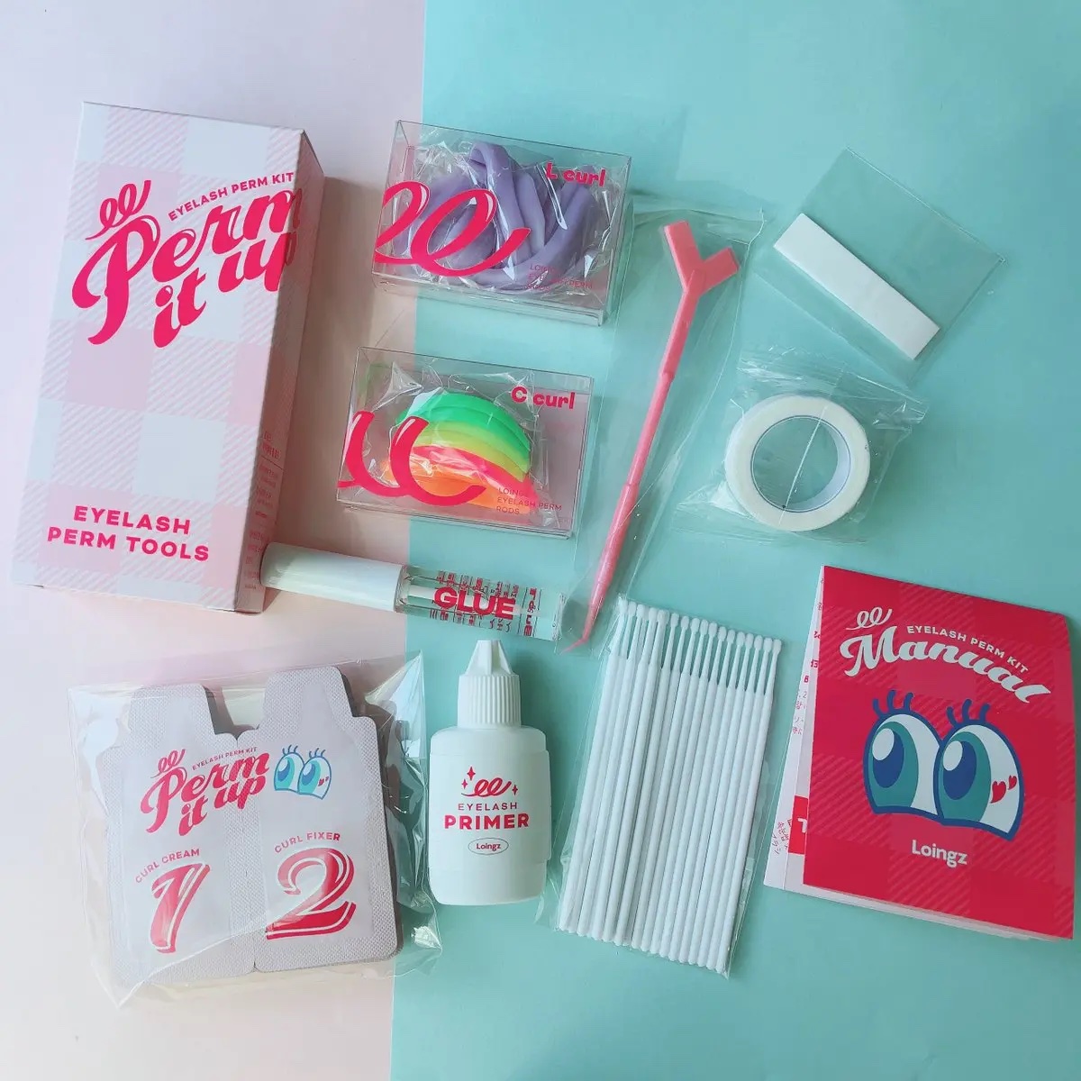 ⁡パーマイットアップアイラッシュパーマキット/Loingz/その他キットセットを使ったクチコミ（2枚目）