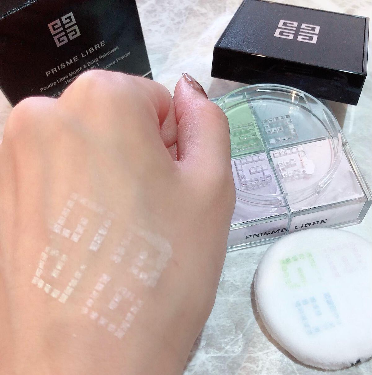 プリズム・リーブル/GIVENCHY/ルースパウダーを使ったクチコミ(4枚目)
