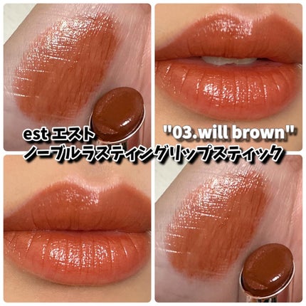 エスト ノーブル ブライト アイシャドウ/est/パウダーアイシャドウを使ったクチコミ(4枚目)