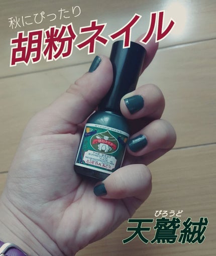 胡粉ネイル/上羽絵惣/マニキュアを使ったクチコミ(1枚目)