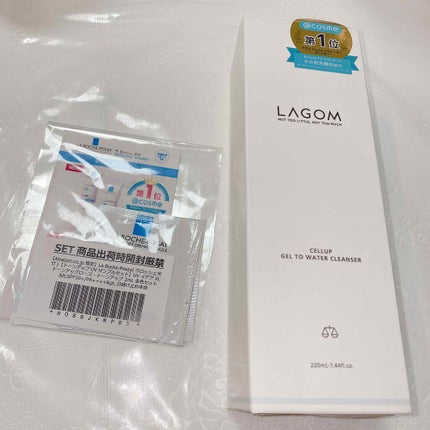 ラゴム ジェルトゥウォーター クレンザー(朝用洗顔)/LAGOM /その他洗顔料を使ったクチコミ(2枚目)