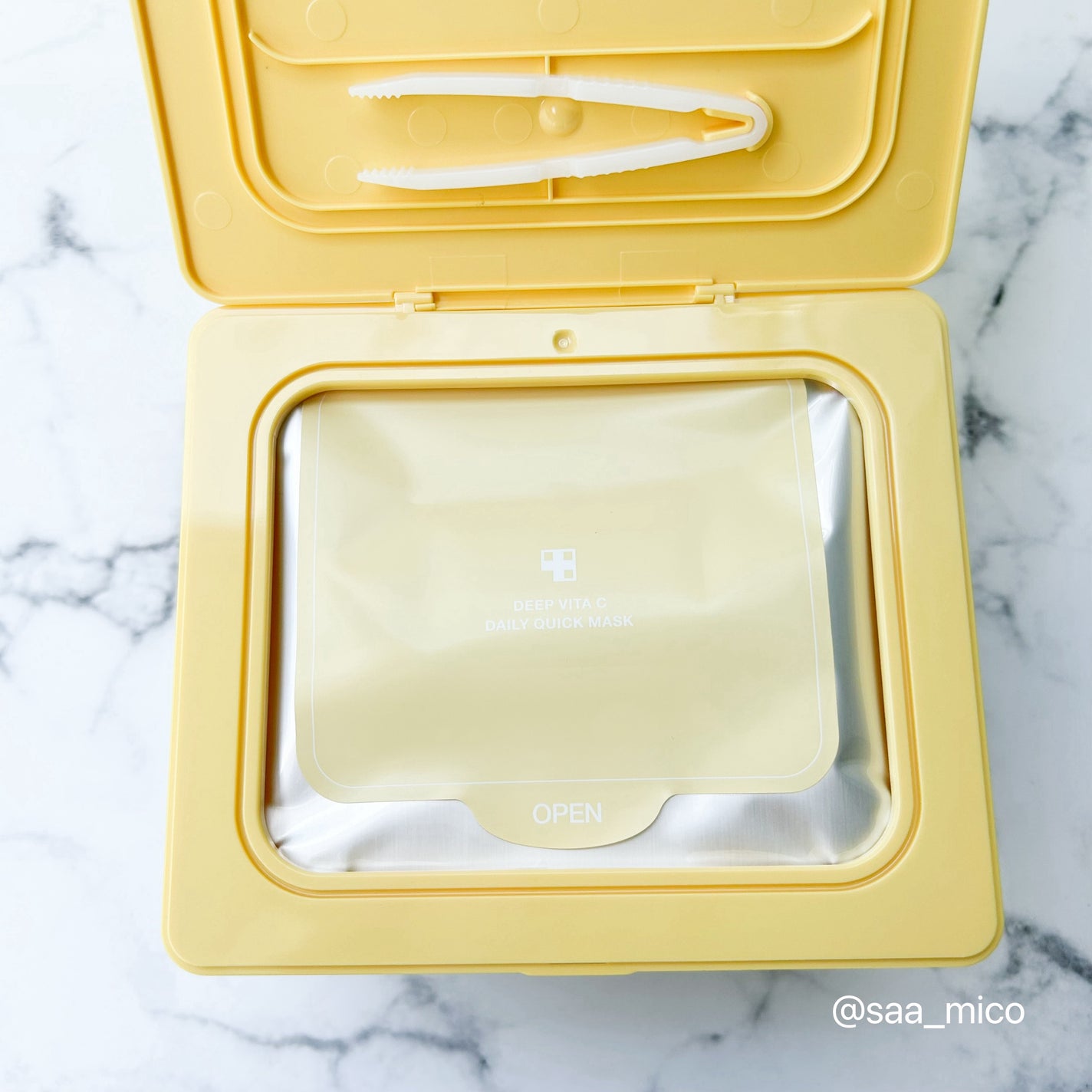 ディープ ビタC デイリー クイック マスク/MEDICUBE/シートマスク・パックを使ったクチコミ(2枚目)