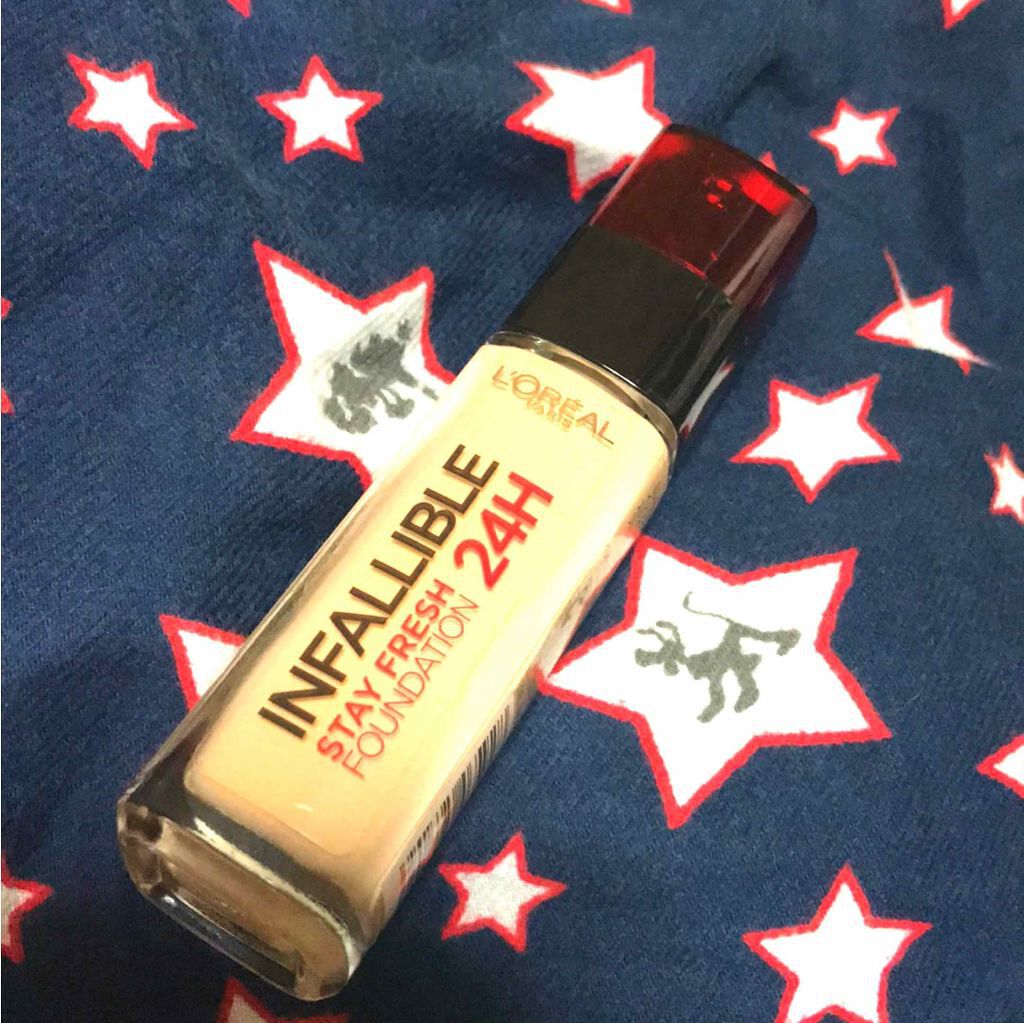 インファリブル ステイフレッシュファンデーション/ロレアル パリ/リキッドファンデーションを使ったクチコミ(1枚目)