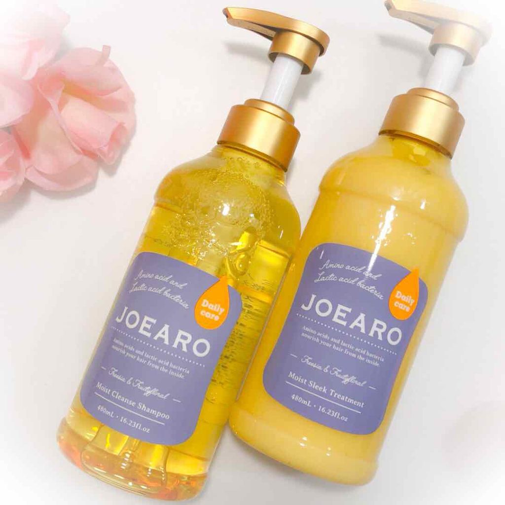 モイストクレンズシャンプー／モイストスリークトリートメント/JOEARO/市販シャンプーを使ったクチコミ（1枚目）