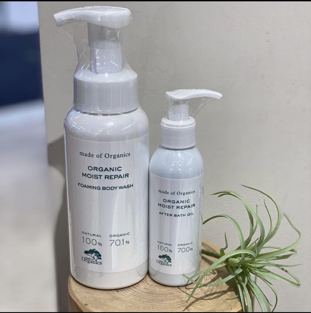 オーガニック モイストリペア アフター バス オイル/made of Organics/ボディクリームを使ったクチコミ（1枚目）
