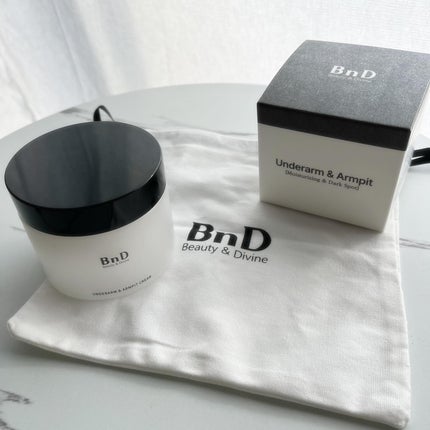 BnDアンダーアームクリーム(ボディクリーム)/BnD/デリケートゾーンケアを使ったクチコミ(1枚目)