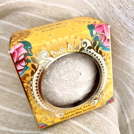 バスボール ミモザティー/SABON/入浴剤を使ったクチコミ(2枚目)