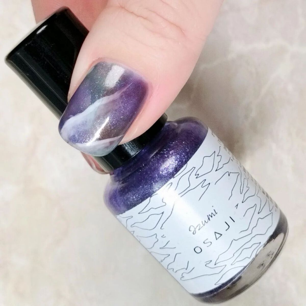 オサジ アップリフト ネイルカラー/OSAJI/マニキュアを使ったクチコミ（2枚目）