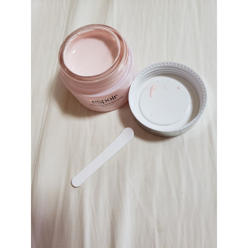 デューイフェイスモーニンググロウAD SPF35 PA++/espoir/化粧下地を使ったクチコミ（3枚目）