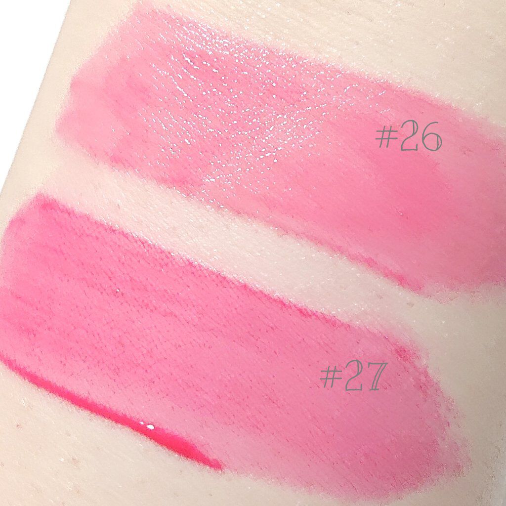 ジューシーラスティングティント/rom&nd/リップティントを使ったクチコミ（3枚目）