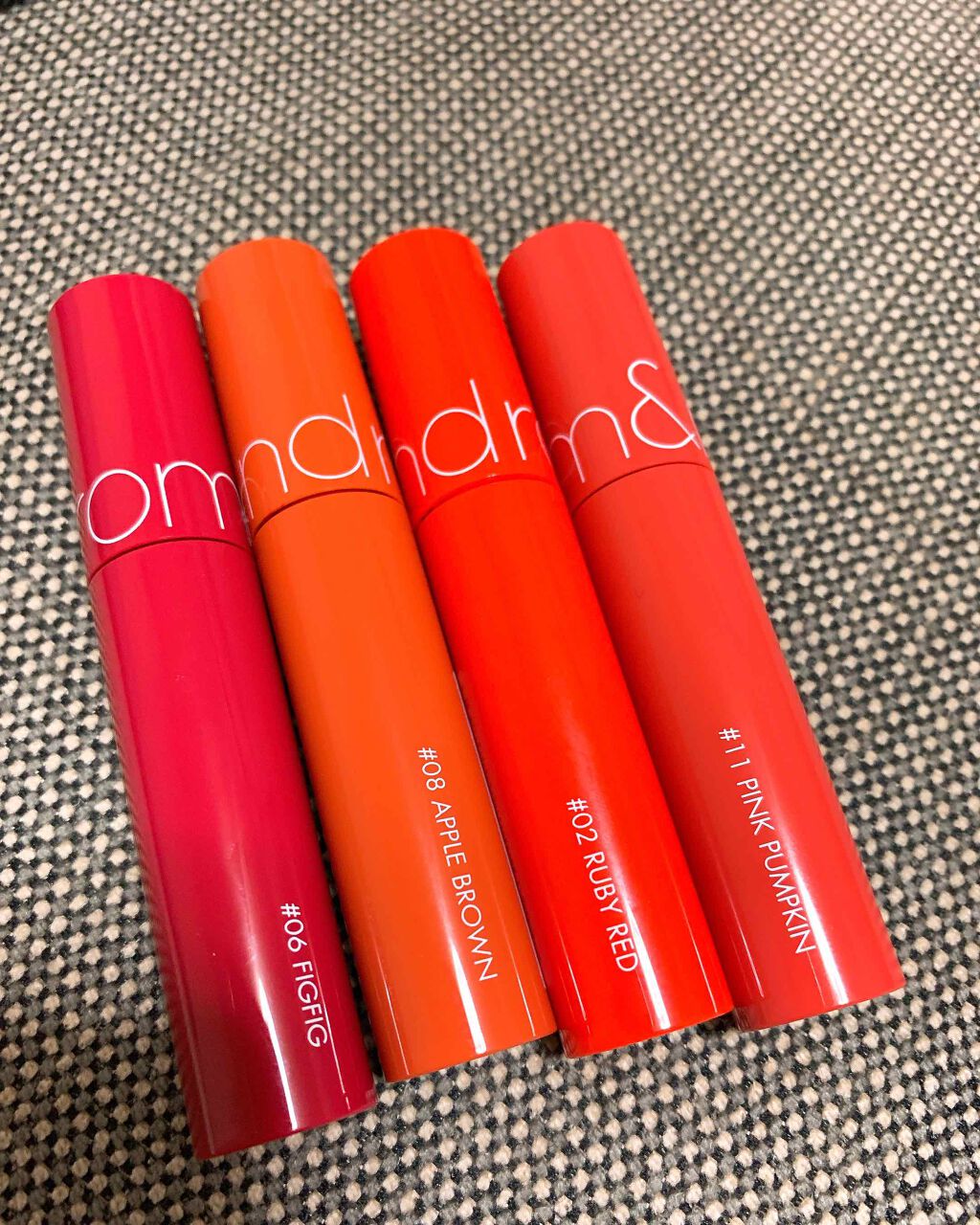 ジューシーラスティングティント/rom&nd/リップティントを使ったクチコミ（1枚目）