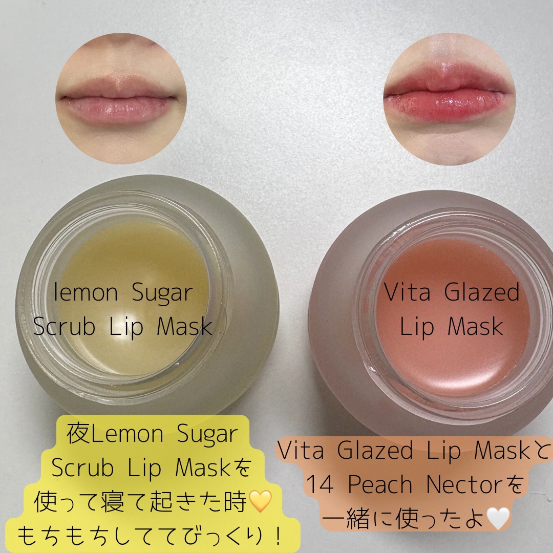 ビタグレーズドリップマスク/TOCOBO/リップマスクを使ったクチコミ（3枚目）