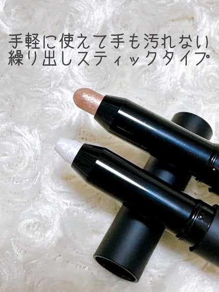 エーメイク グリッタースティック/A/mAke/グリッターを使ったクチコミ(2枚目)