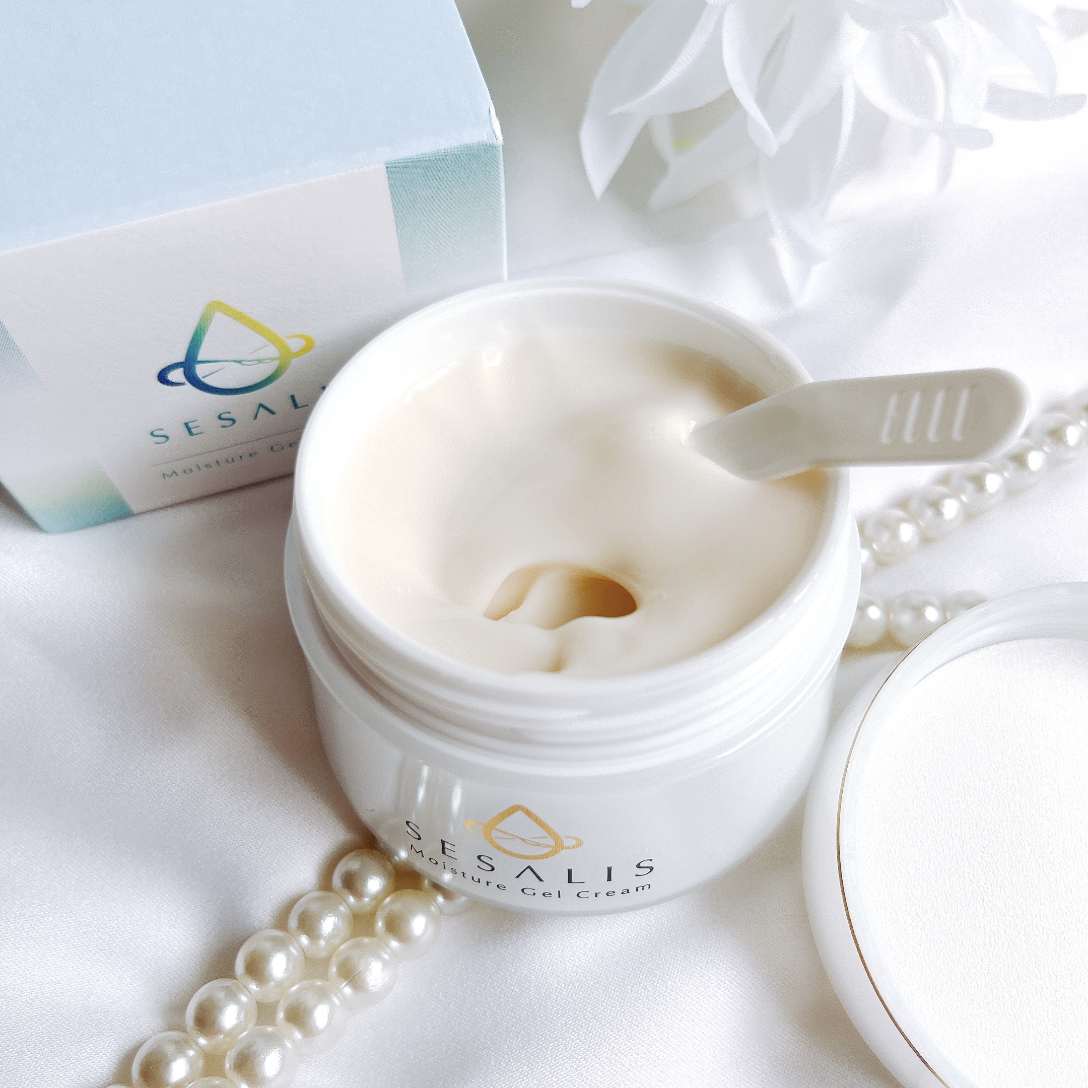 モイスチャージェルクリーム/SESALIS/フェイスクリームを使ったクチコミ（2枚目）