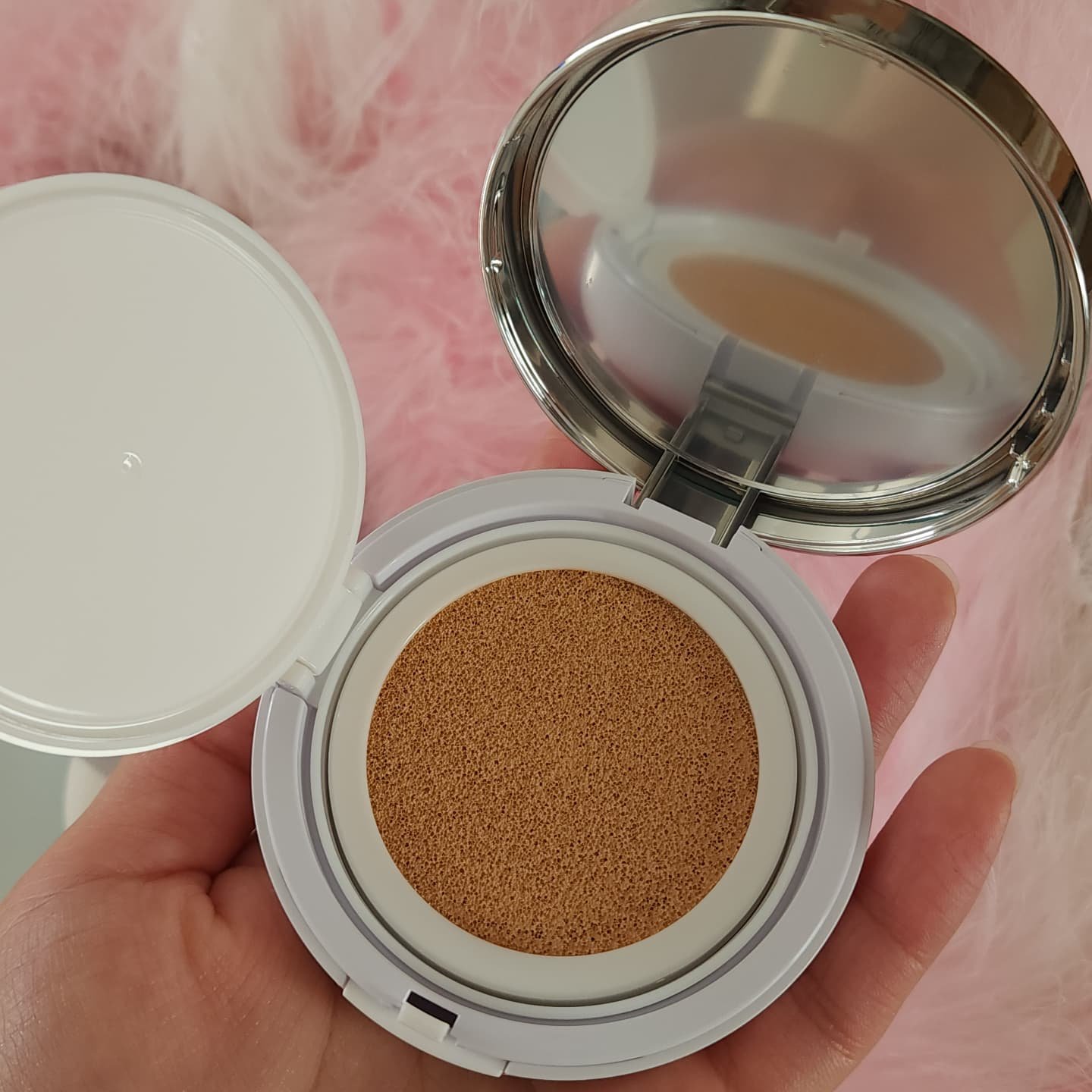 Glow High Cover Cushion/orin/クッションファンデーションを使ったクチコミ（3枚目）