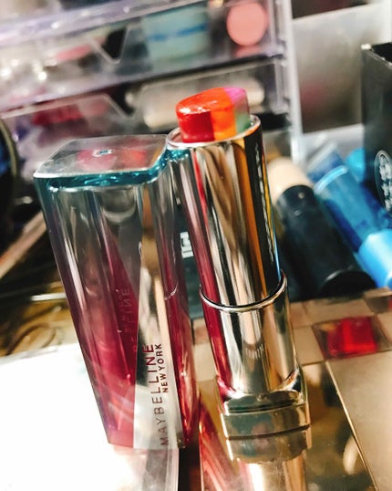 リップ フラッシュ ビッテン ストロボ/MAYBELLINE NEW YORK/口紅を使ったクチコミ(1枚目)