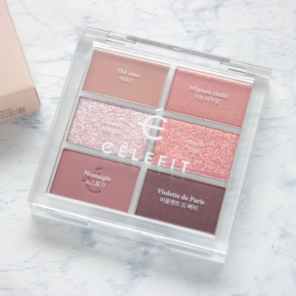 プロアイシャドウパレットセシル/CELEFIT/アイシャドウパレットを使ったクチコミ(10枚目)