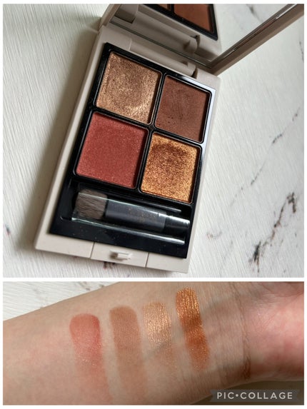 RMK シンクロマティック アイシャドウパレット/RMK/アイシャドウパレットを使ったクチコミ(1枚目)