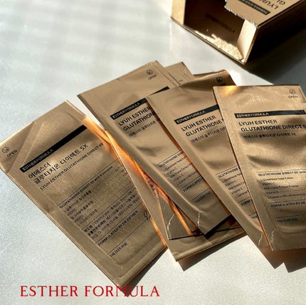ヨエスターグルタチオンダイレクト5X/ESTHER FORMULA/美容サプリメントを使ったクチコミ(3枚目)
