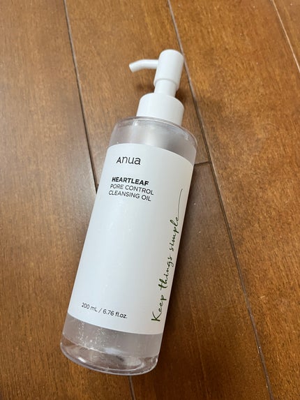 ドクダミ ポアコントロールクレンジングオイル/Anua/オイルクレンジングを使ったクチコミ(1枚目)