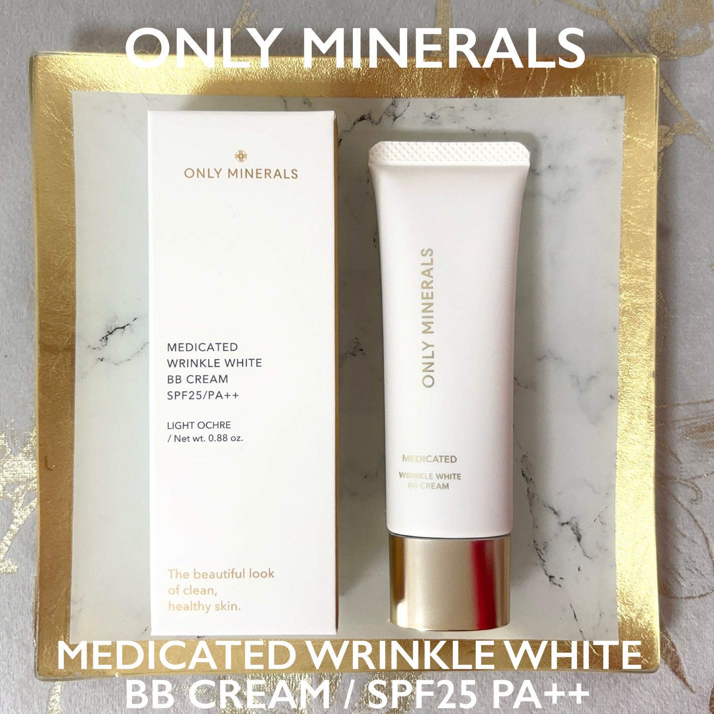 薬用 リンクルホワイトBBクリーム/ONLY MINERALS/BBクリームを使ったクチコミ(1枚目)