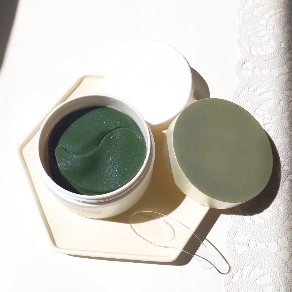 マッチャバイオームハイドロゲル アイパッチ/heimish/シートマスク・パックを使ったクチコミ（3枚目）