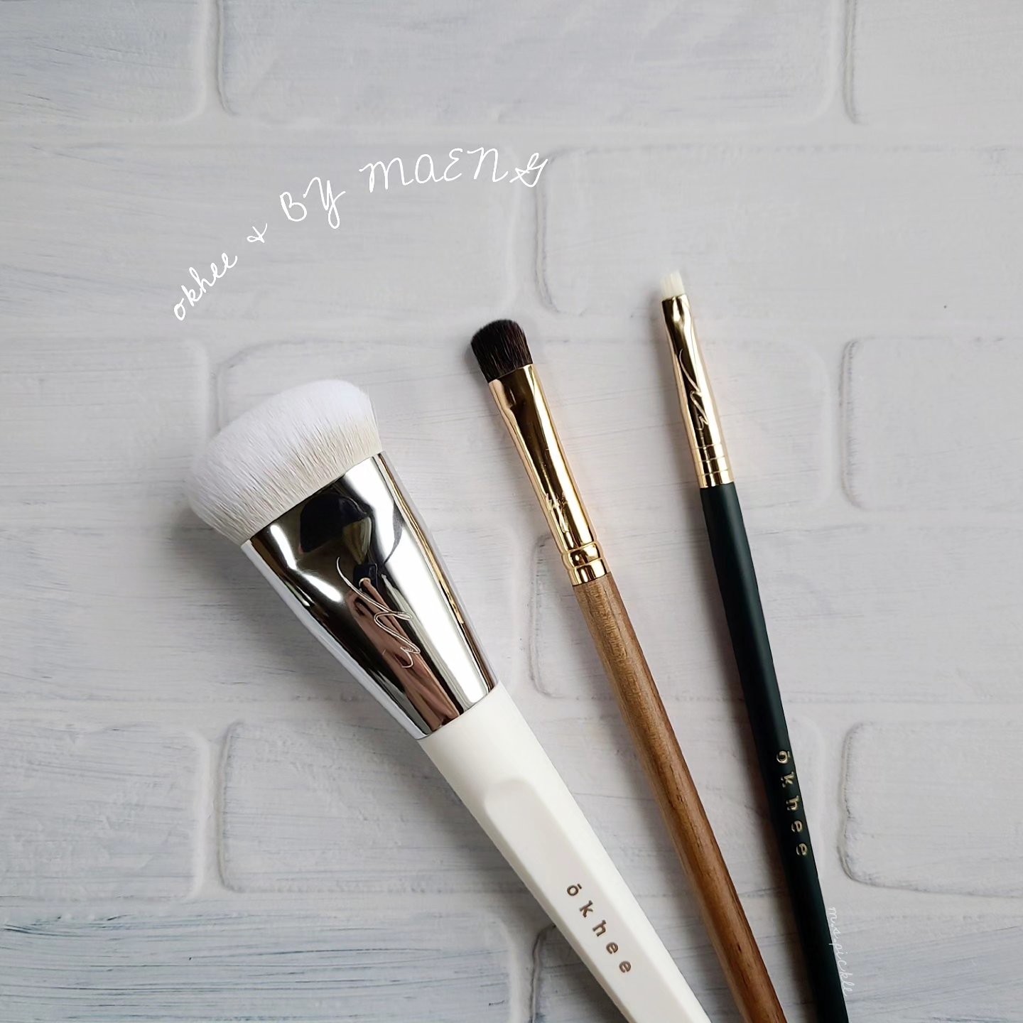 okhee 白玉ファンデーションブラシ/SOOA DOR/メイクブラシを使ったクチコミ（1枚目）