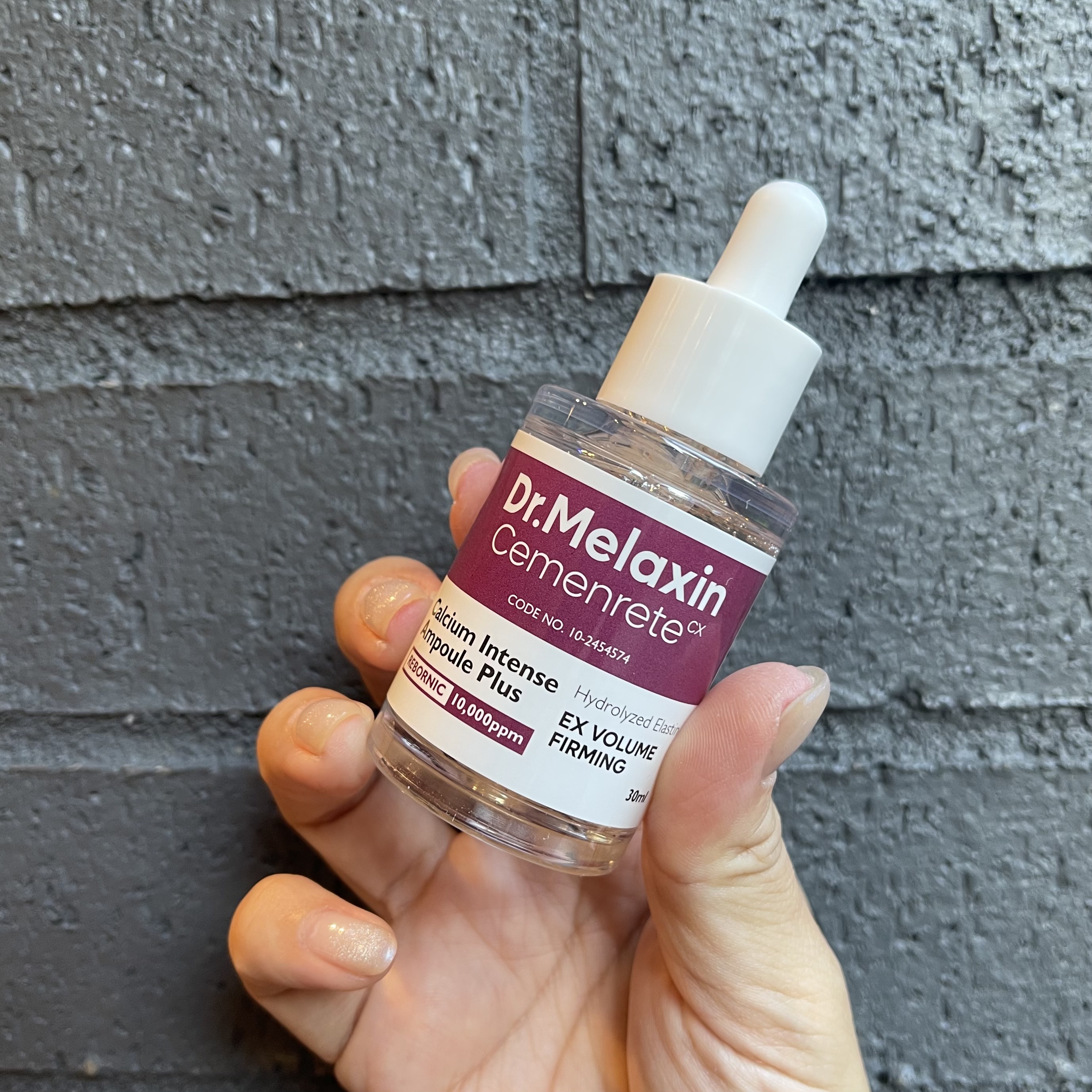 Cemenrete Calcium Intense Ampoule/Dr.Melaxin/美容液を使ったクチコミ（1枚目）