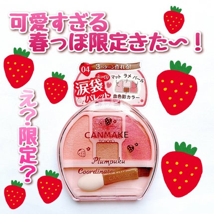 プランぷくコーデアイズ/キャンメイク/パウダーアイシャドウを使ったクチコミ(1枚目)