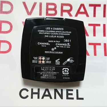 レ キャトル オンブル 348 ルウール ロゼ/CHANEL/アイシャドウパレットを使ったクチコミ（2枚目）