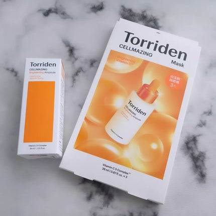 セルメイジング ビタC ブライトニングマスク/Torriden/シートマスク・パックを使ったクチコミ(7枚目)