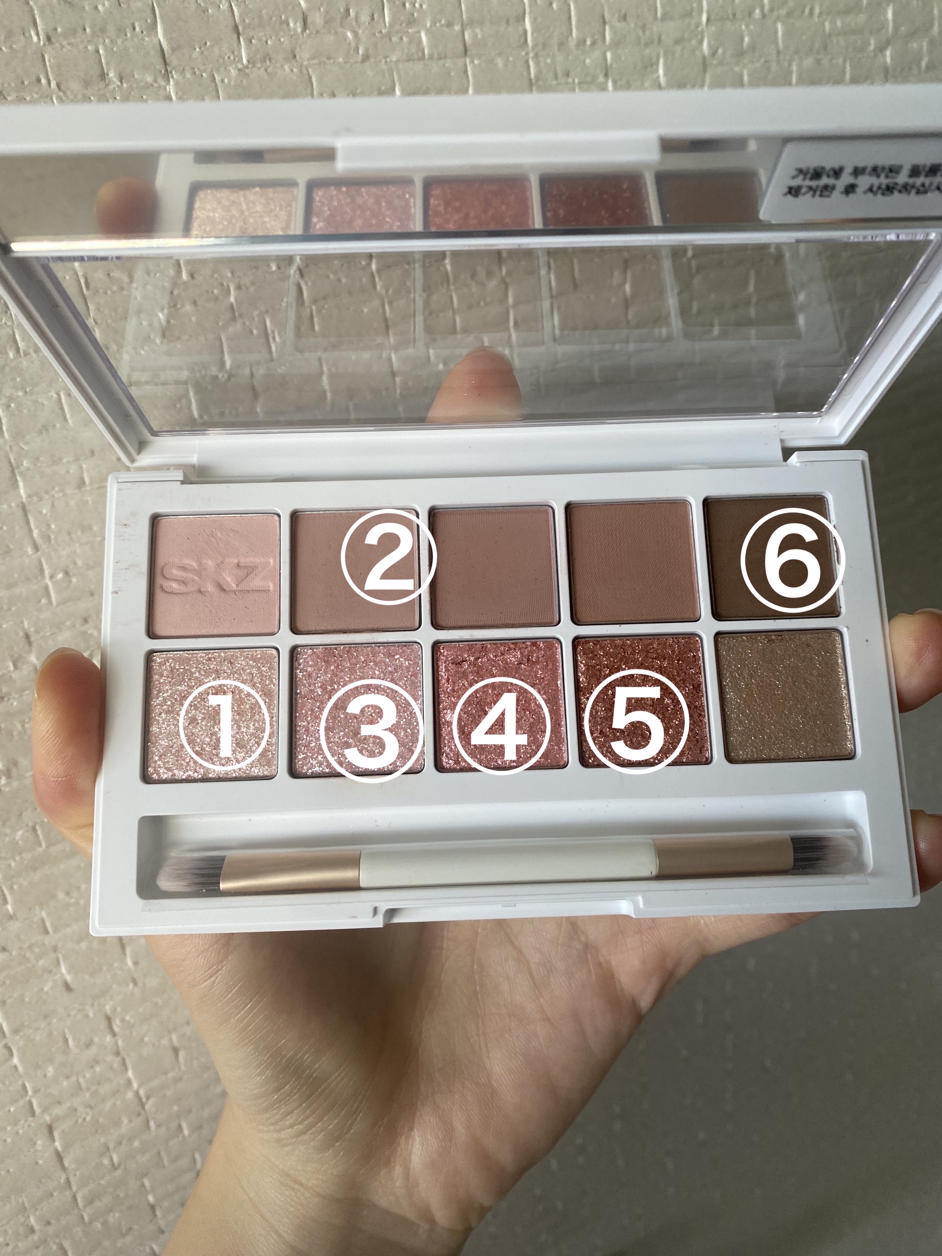 プロ アイ パレット/CLIO/アイシャドウパレットを使ったクチコミ（3枚目）