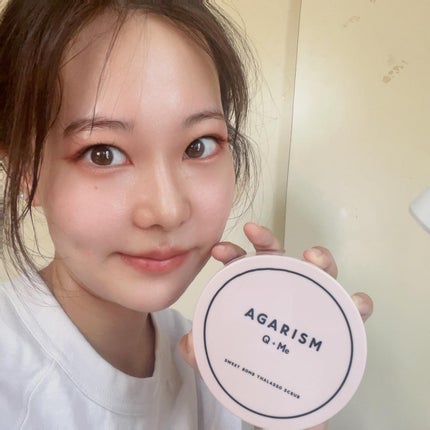 Q+Me スウィート ボム タラソ スクラブ/AGARISM/バスト・ヒップケアを使ったクチコミ(5枚目)