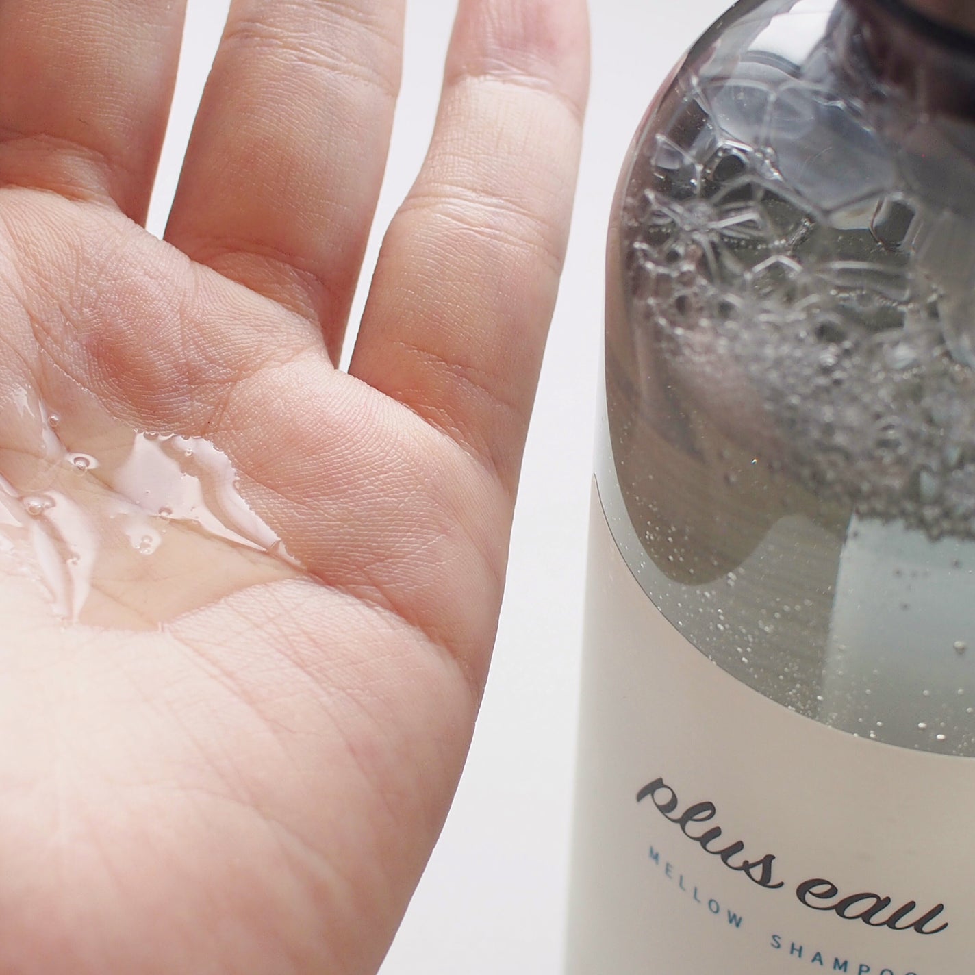 メロウシャンプー/メロウトリートメント/plus eau/市販シャンプーを使ったクチコミ(2枚目)