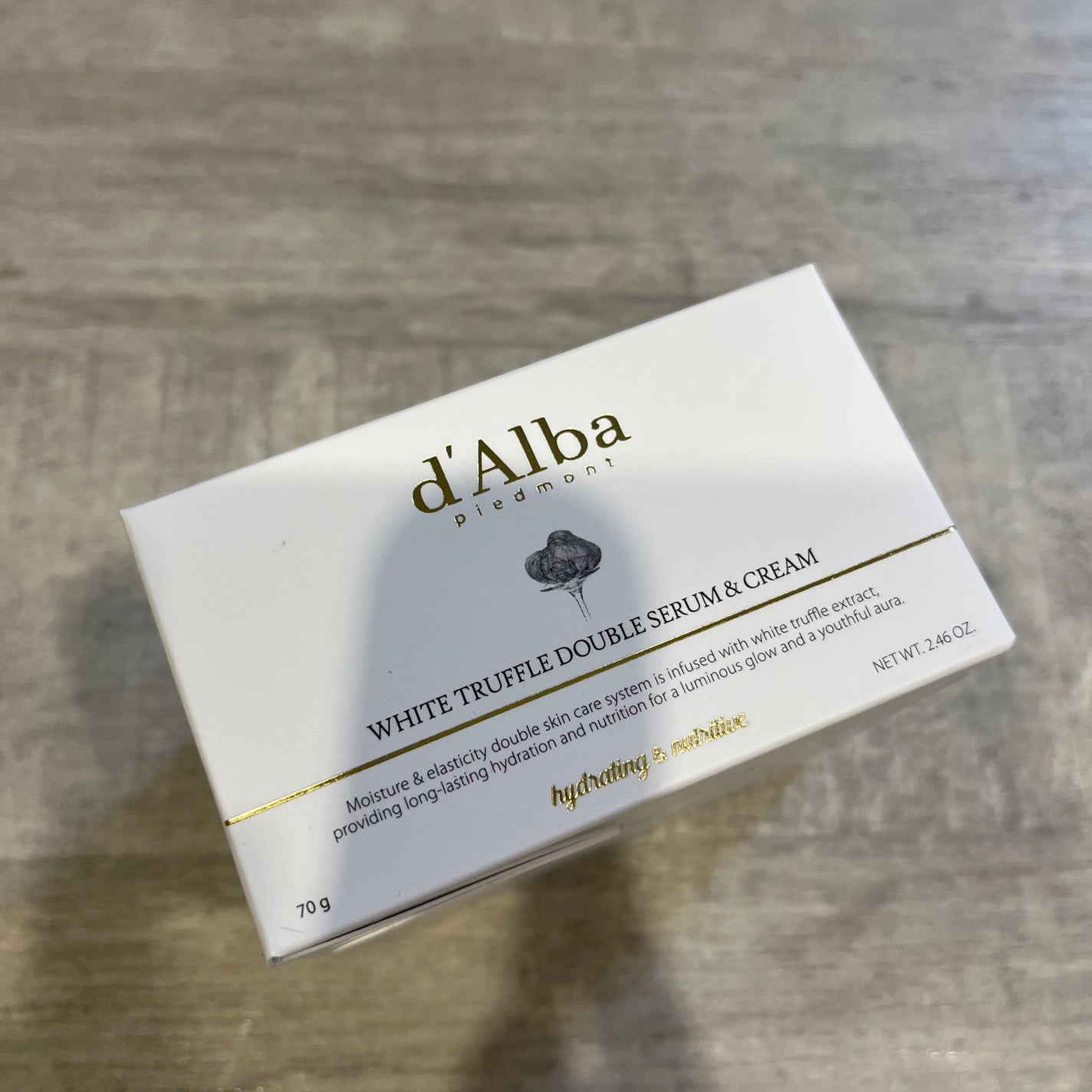 ホワイトトリュフダブルセラムアンドクリーム/ダルバ/フェイスクリームを使ったクチコミ(2枚目)