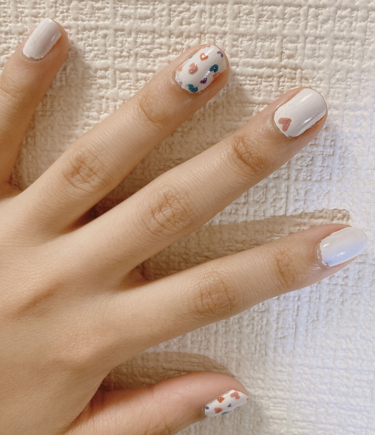 カラフルネイルズ/キャンメイク/マニキュアを使ったクチコミ（1枚目）