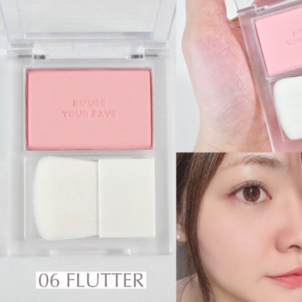 マイフェイブ インフュージング ブラッシュ/HOLIKA HOLIKA/パウダーチークを使ったクチコミ(7枚目)