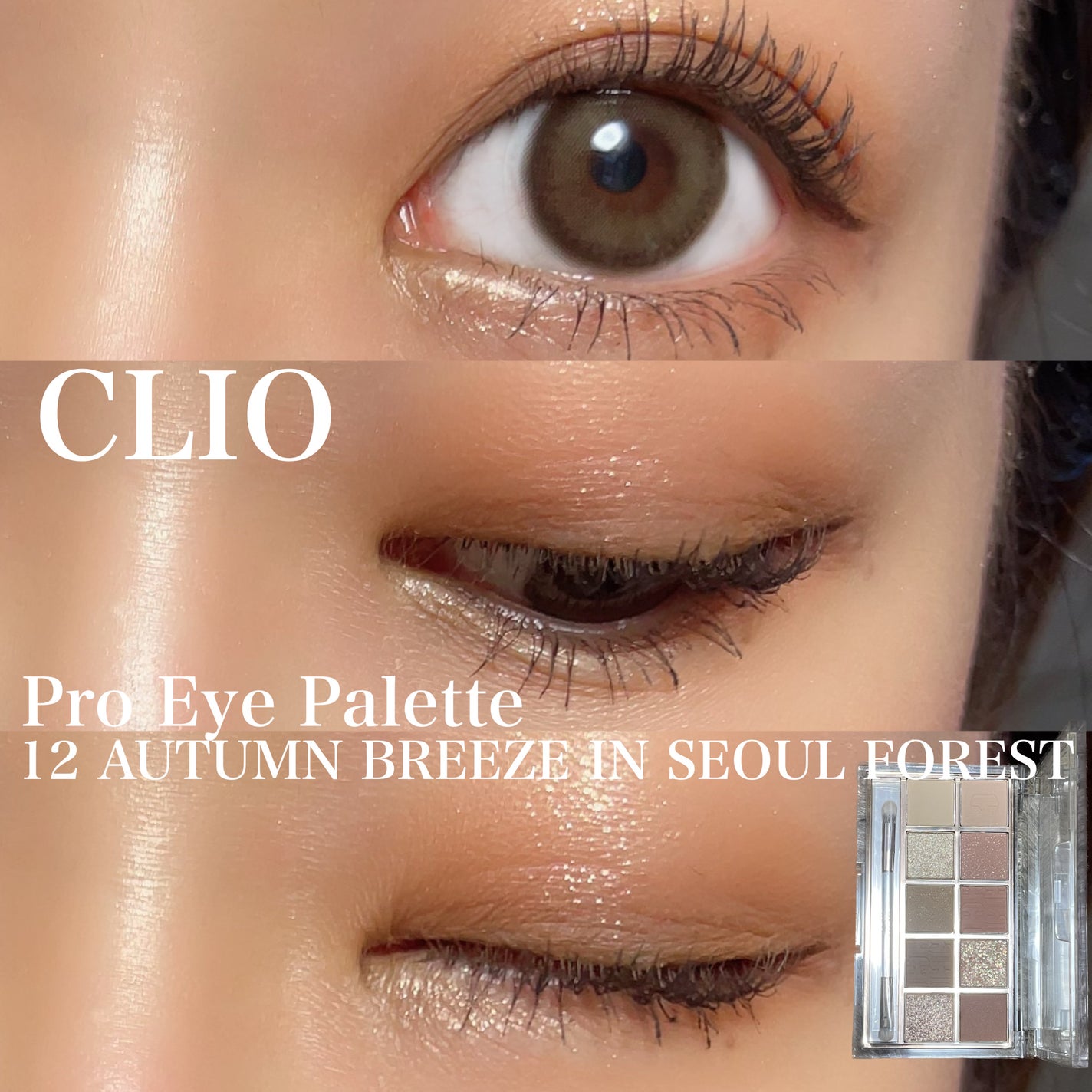 プロ アイ パレット/CLIO/アイシャドウパレットを使ったクチコミ(1枚目)