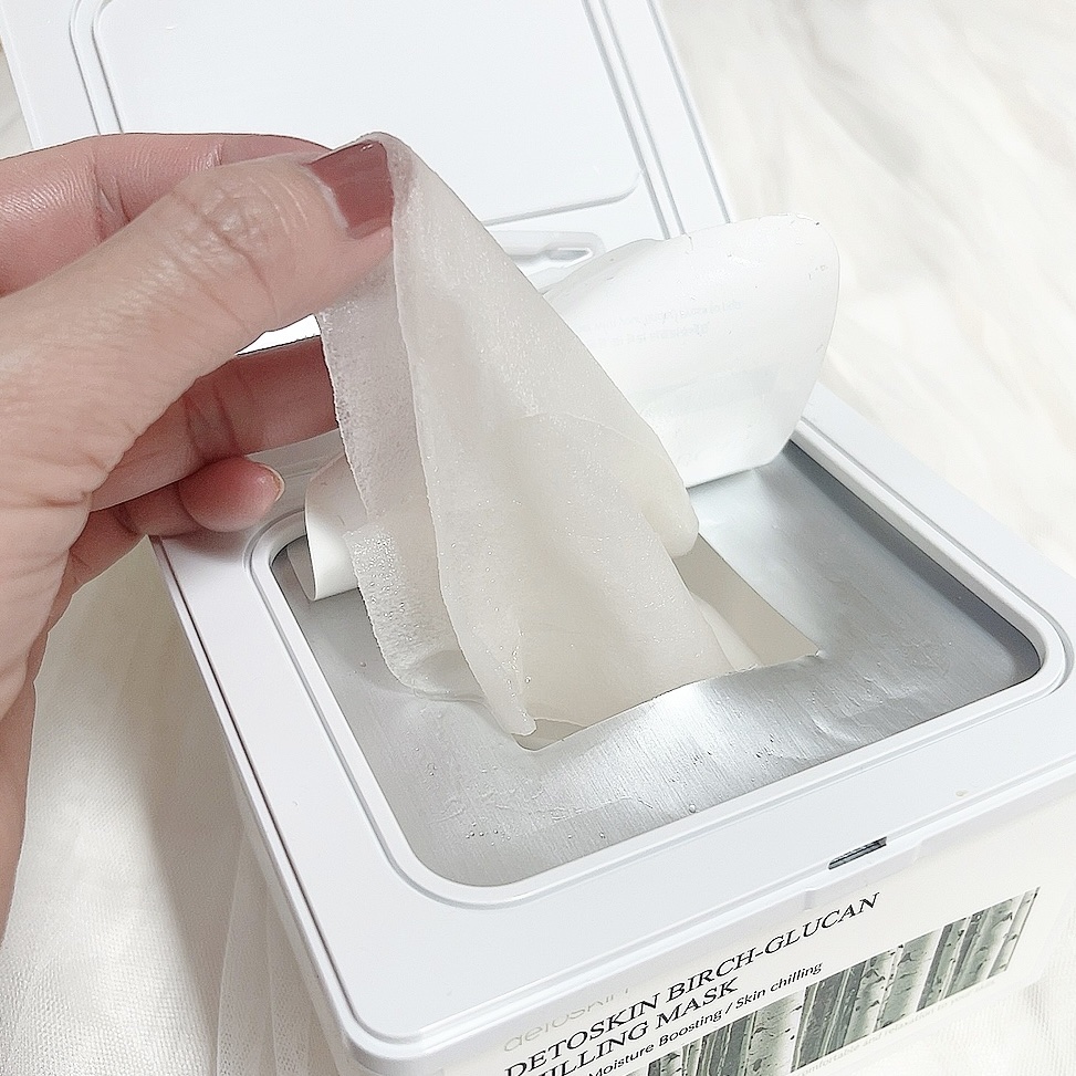 シラカバチリングマスク/DETOSKIN/シートマスク・パックを使ったクチコミ（2枚目）