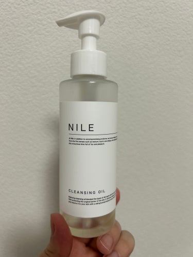 NILE バランシングクレンジングオイル のクチコミ「NILE
バランシングクレンジングオイル


軽めのオイルですがしっかりとメイクを落としてくれ.....」（1枚目）